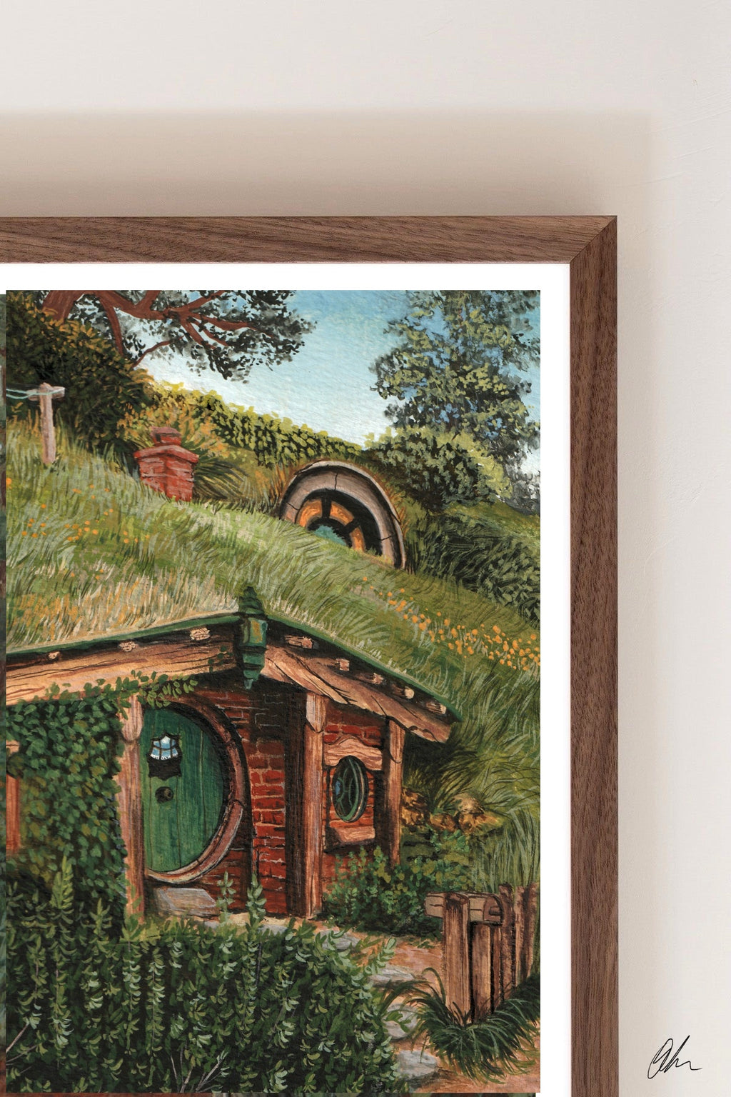 “Under the Green Hill” Print.