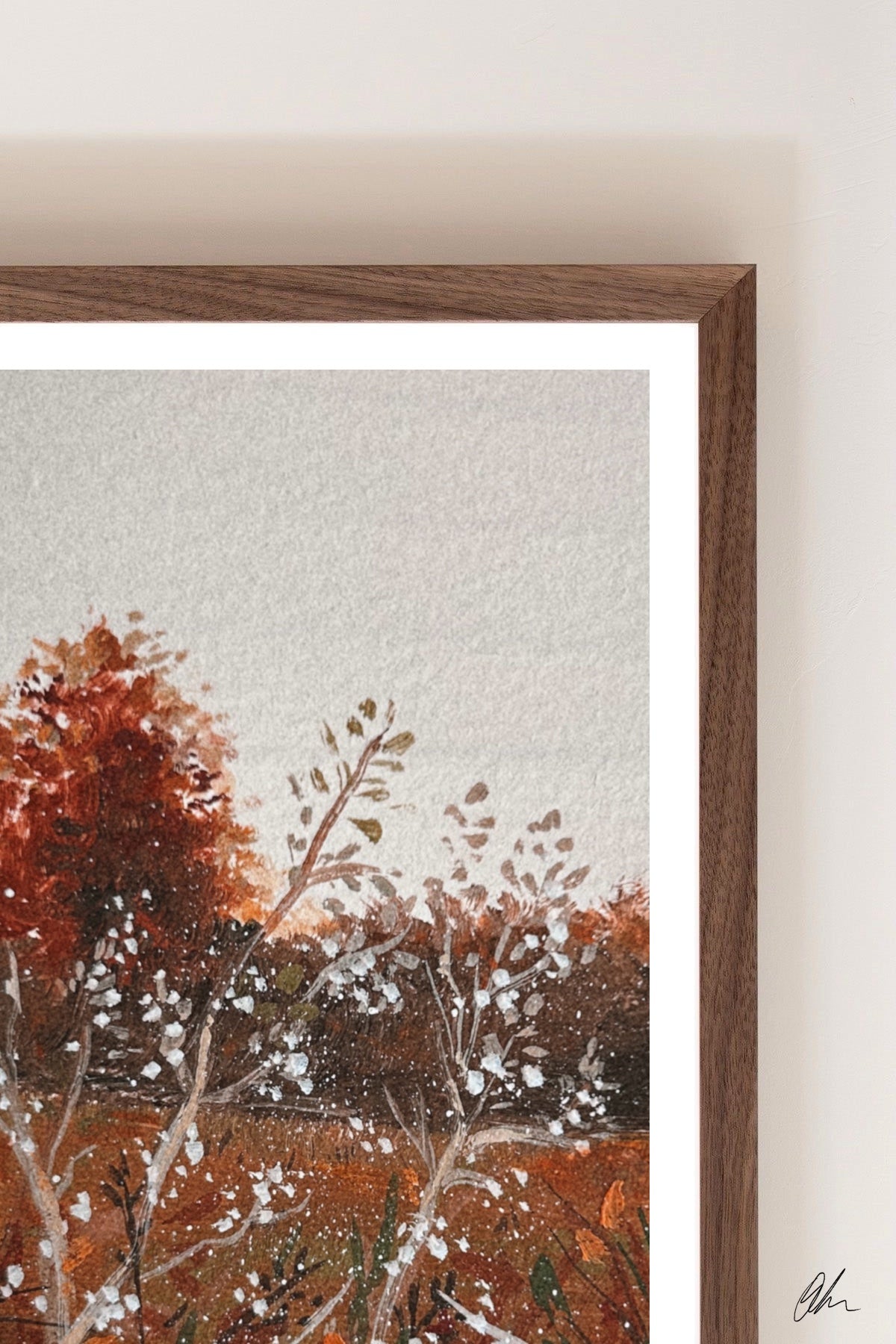 “Rust & Wildflowers” Print