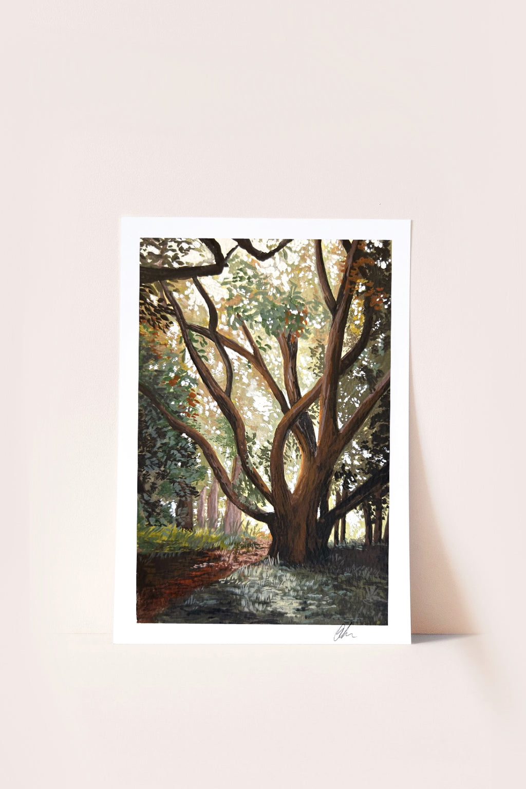 “In to the Trees” Print.