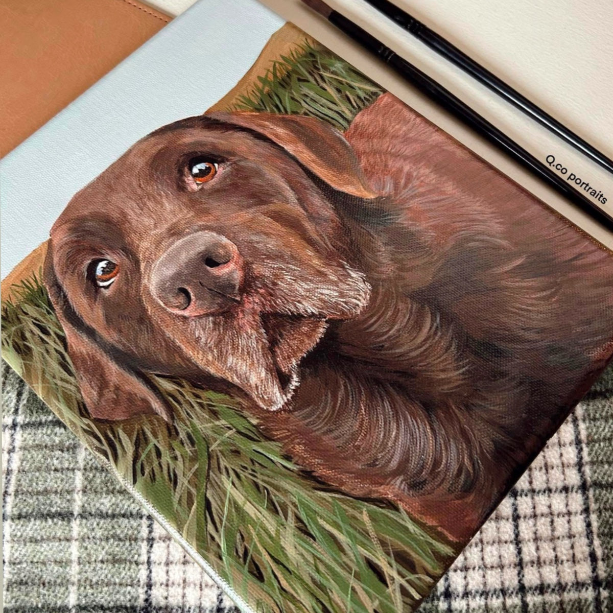 Custom Animal Acrylic Paintings