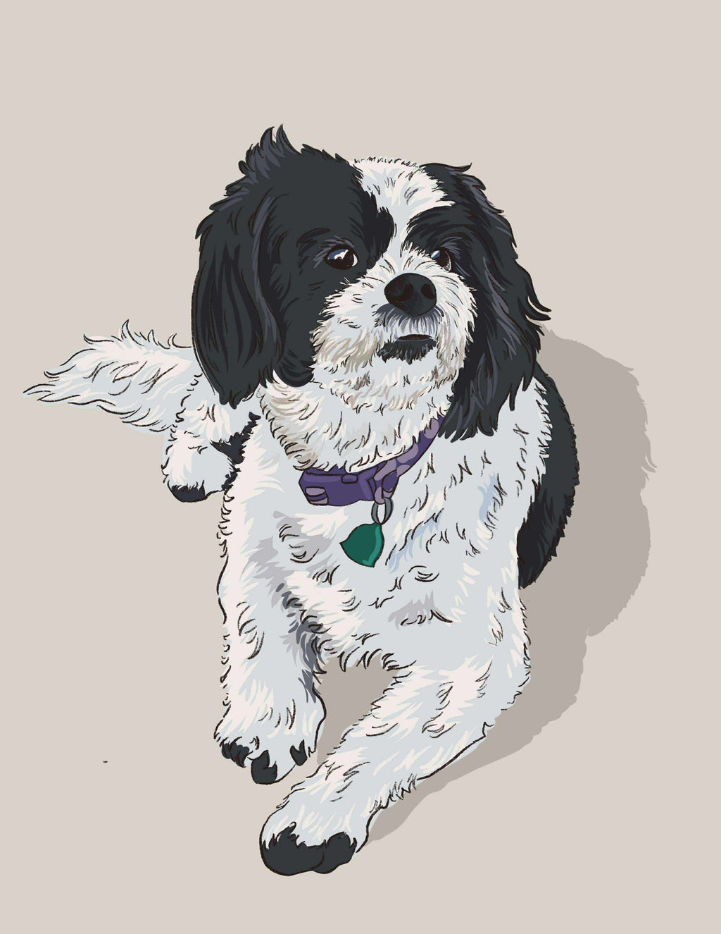 Minimalist Style Custom Portrait