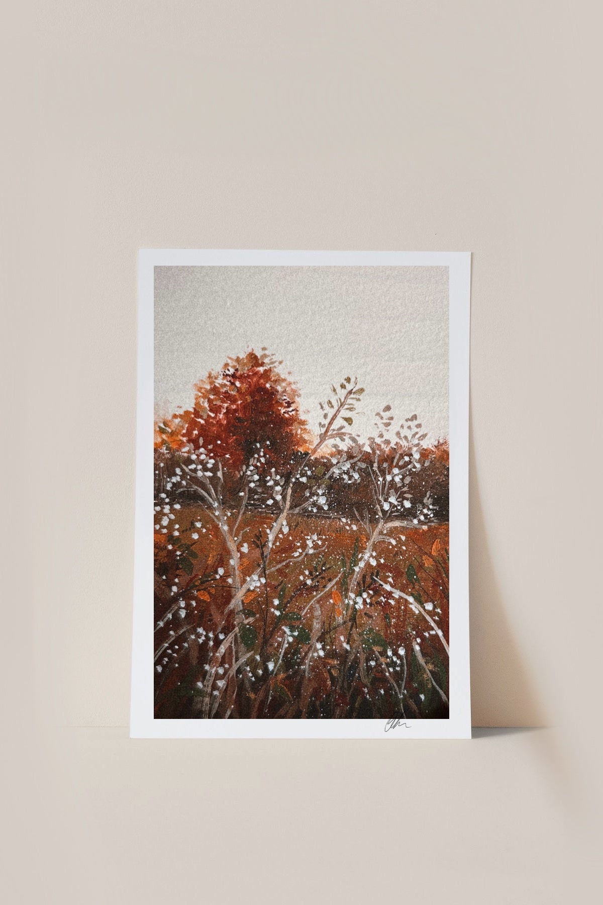 “Rust & Wildflowers” Print