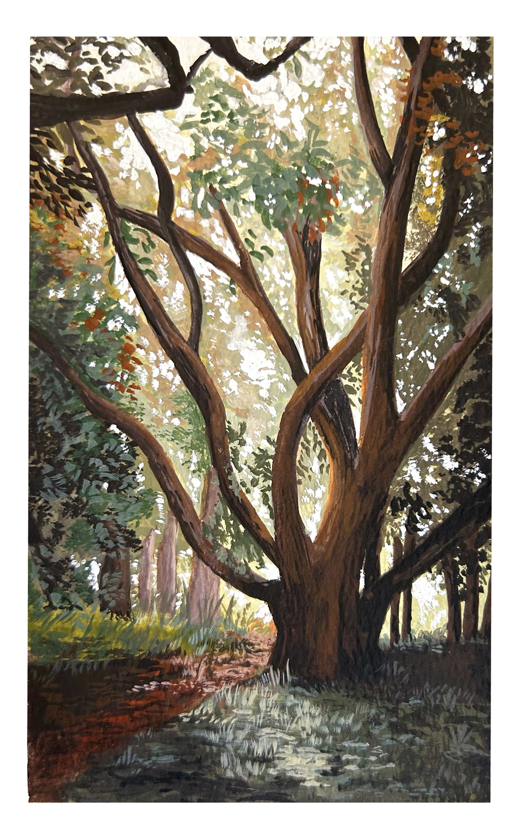 “In to the Trees” Print.