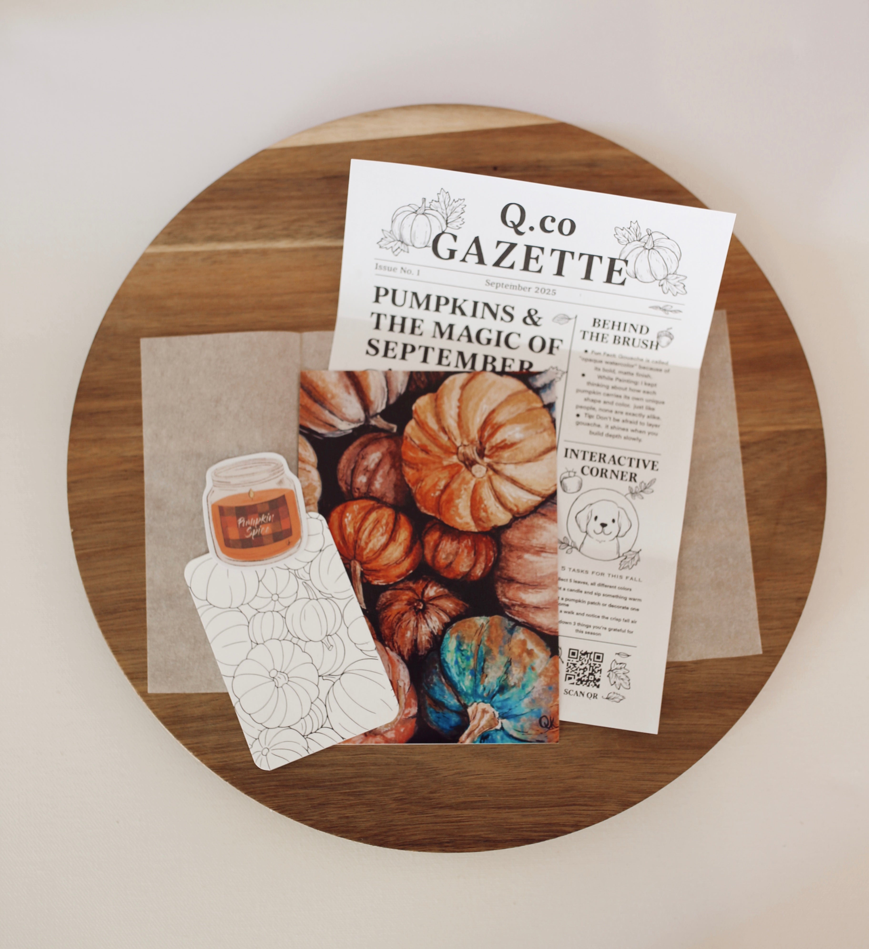 Q.CO PRINT CLUB- MONTHLY     $7.00