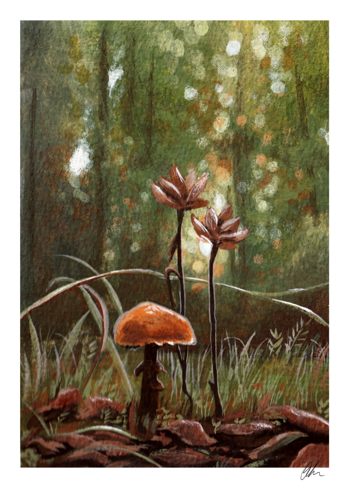 “The Forest’s Glow” Print