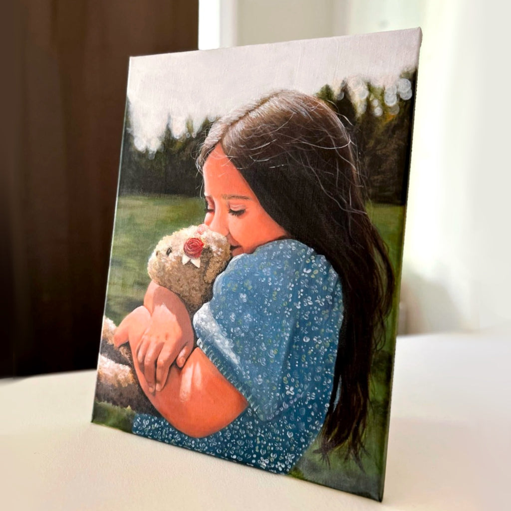 Custom people acrylic portraits