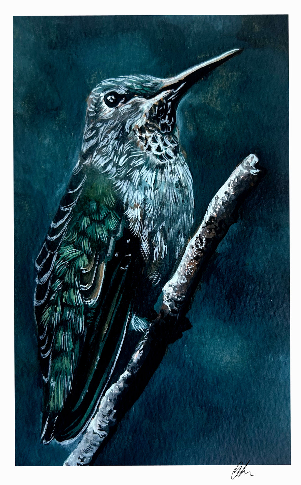 “Among the Emeralds” Print