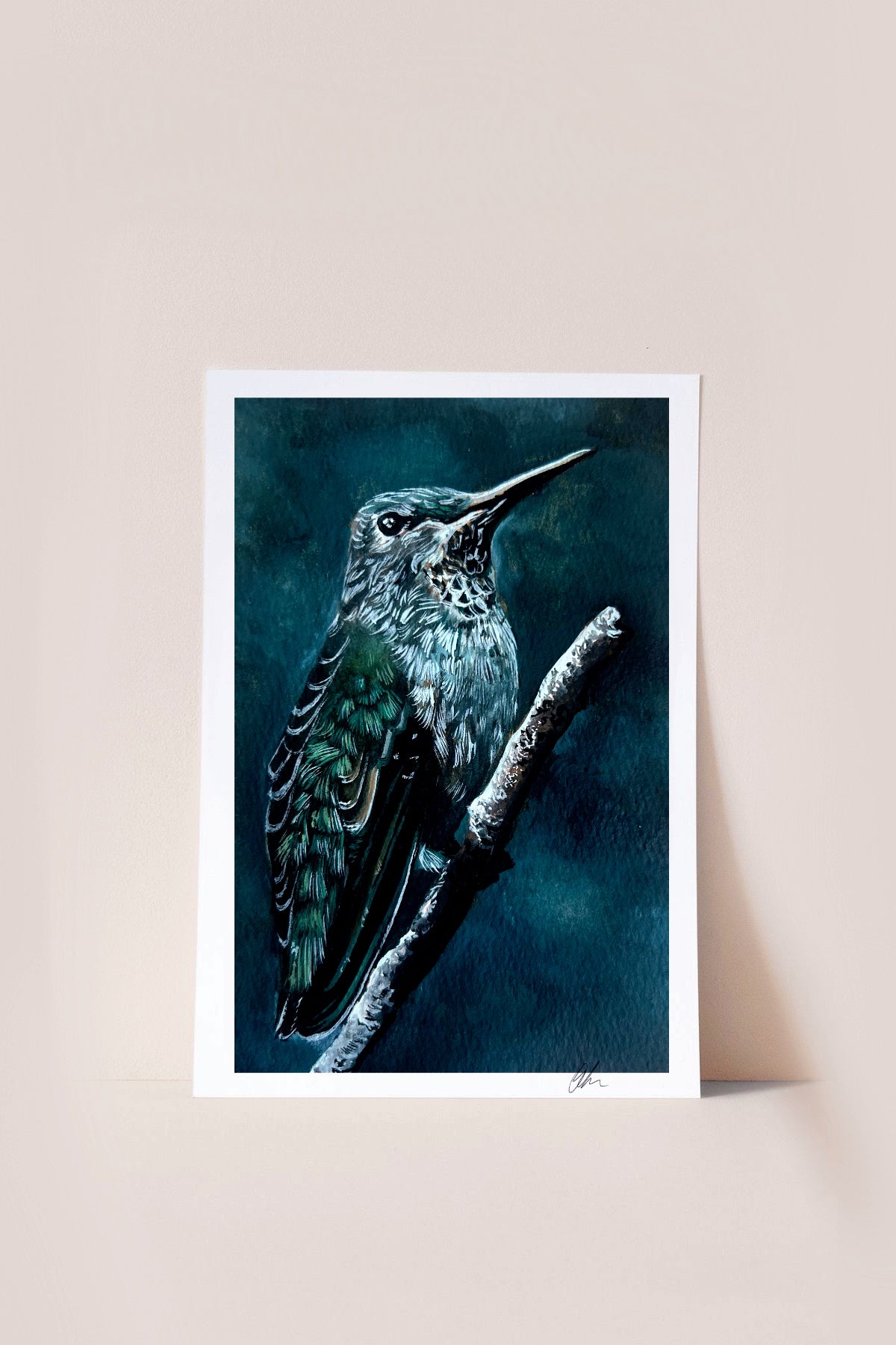 “Among the Emeralds” Print