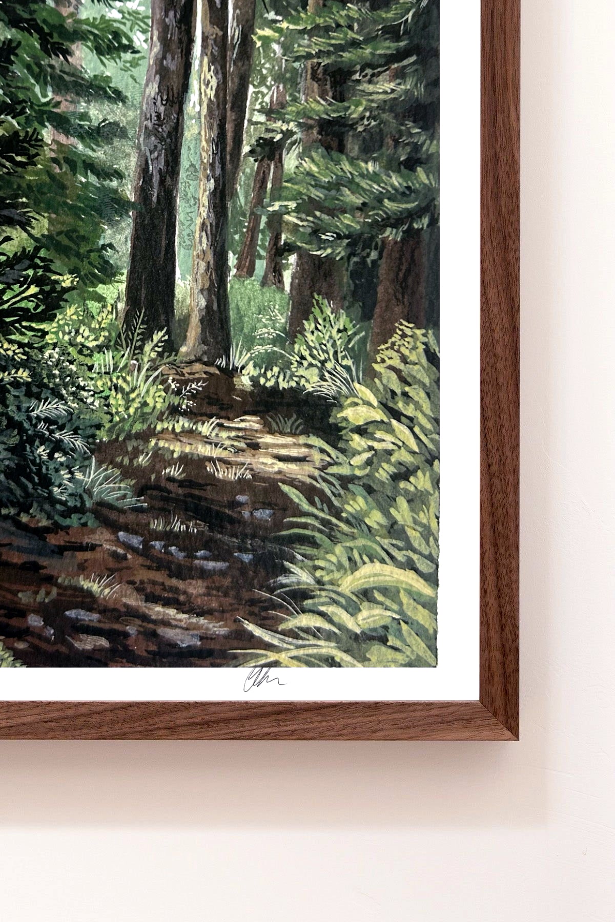 “Through the Pines” Print