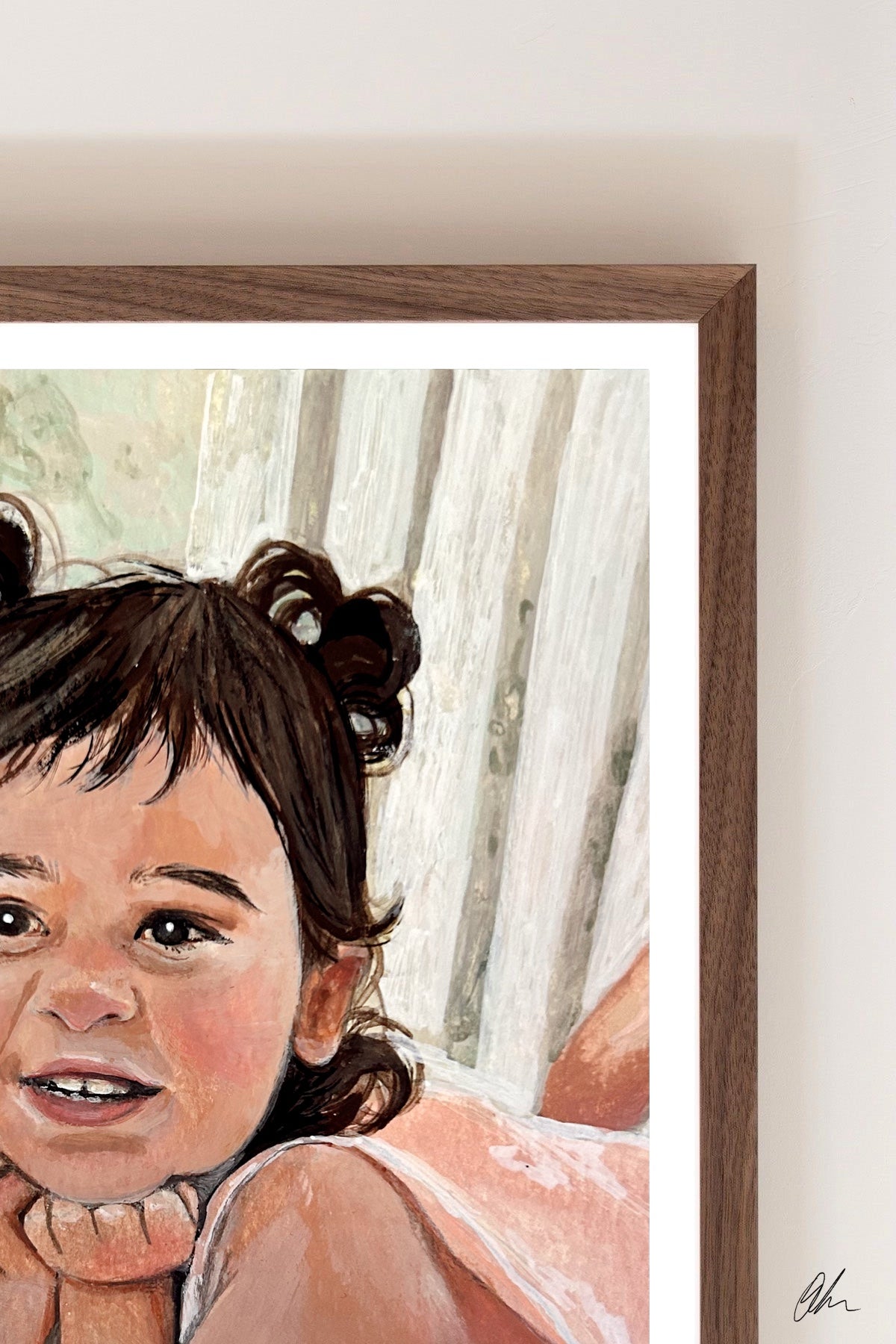 CUSTOM gouache: People portraits