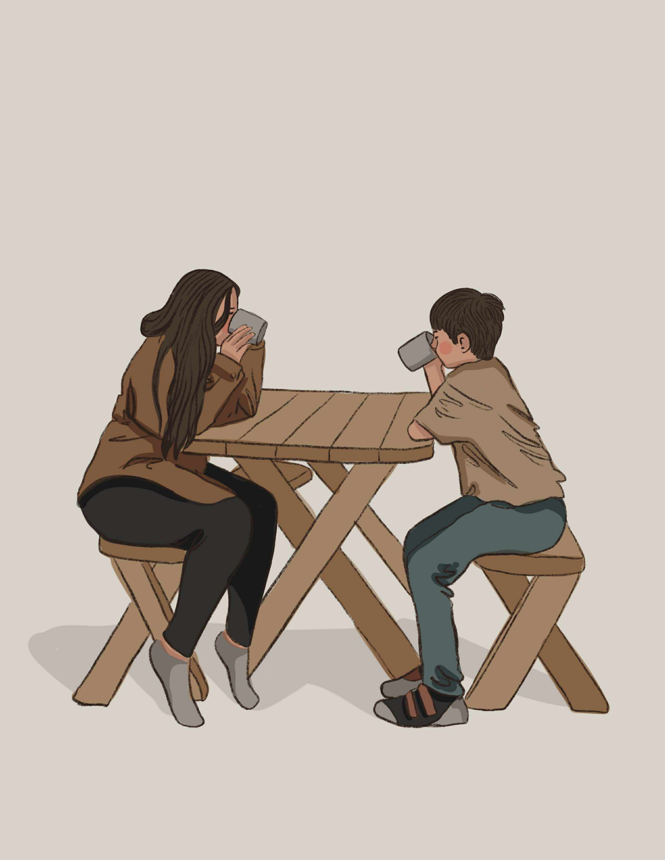 Minimalist Style Custom Portrait