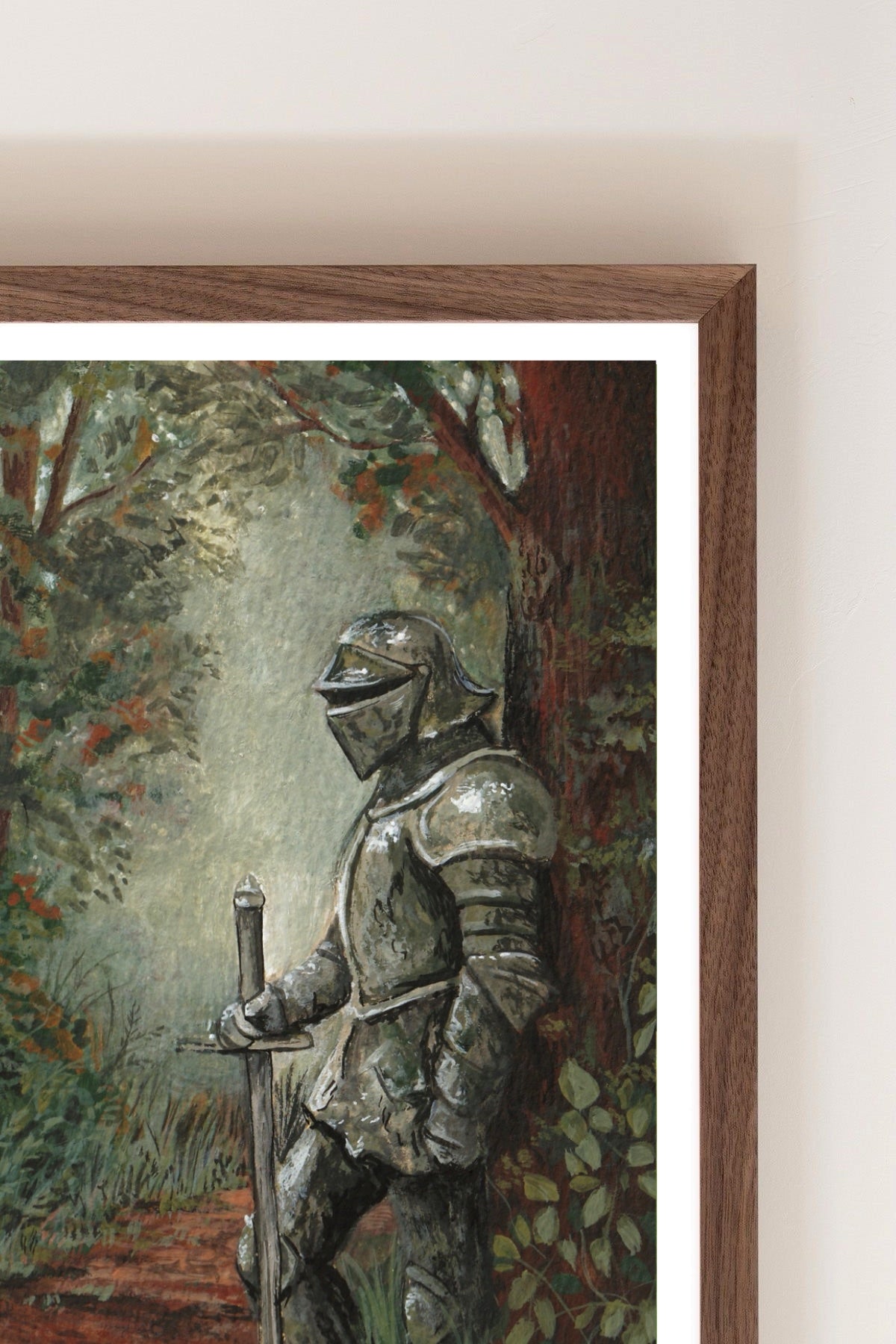 “The Waiting Knight” Print