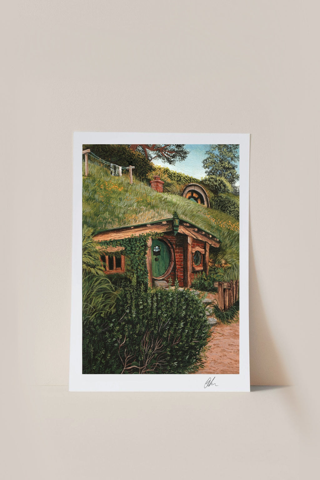 “Under the Green Hill” Print.