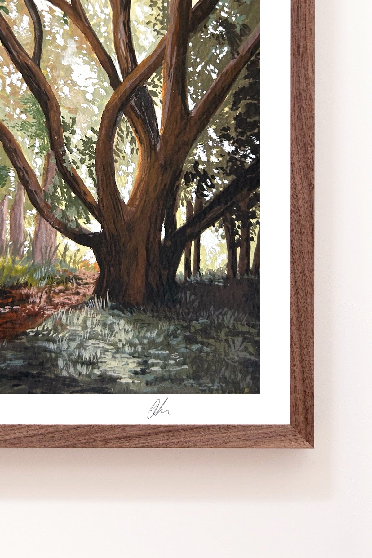 “In to the Trees” Print.