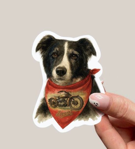 Custom Watercolor-Style Stickers