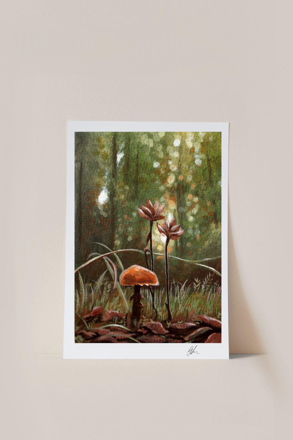 “The Forest’s Glow” Print
