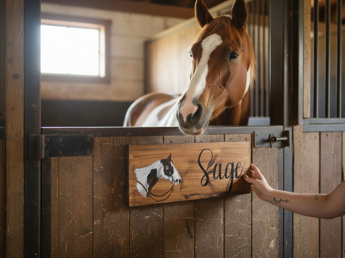 Personalized Pet Portrait Wood Sign 12x18