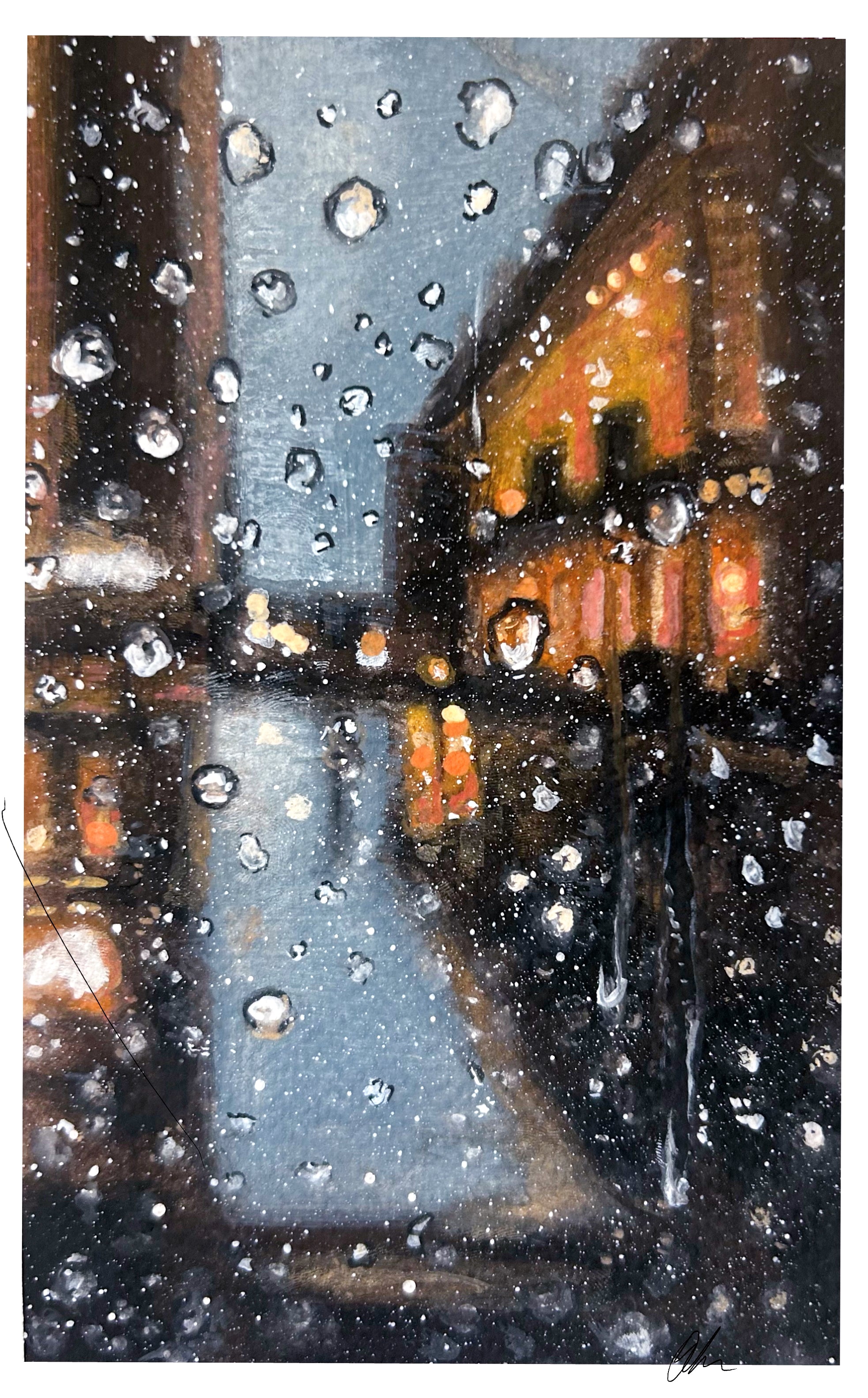 “Between the Drops” Print